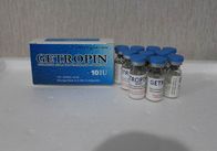 O branco liofilizou o jogo injetável de Getropin 100iu da hormona de crescimento humano de Getropin Rhgh do pó