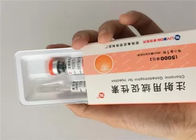 5000iu/hormona humana da gravidez da gonadotropina coriônica HCG pó branco do tubo de ensaio