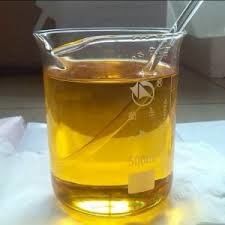 O músculo masculino baseado da mistura 450 do teste dos esteroides anabólicos do halterofilismo óleo semiacabado injetável ganha a solução amarela